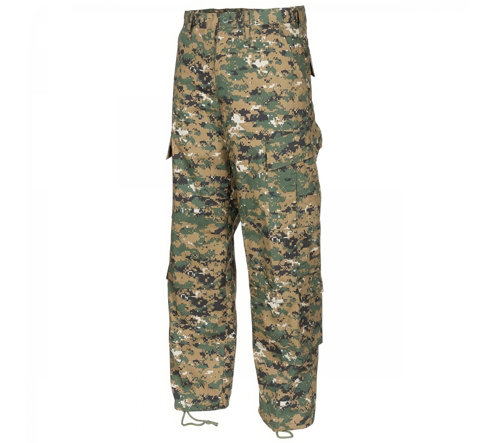US Feldhose ACU Rip Stop digital woodland