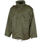 US Feldjacke M65 oliv m. auskn. Steppfutter