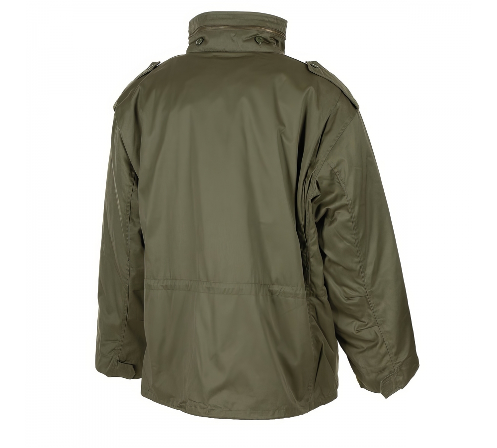 US Feldjacke M65 oliv m. auskn. Steppfutter