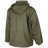 US Feldjacke M65 oliv m. auskn. Steppfutter