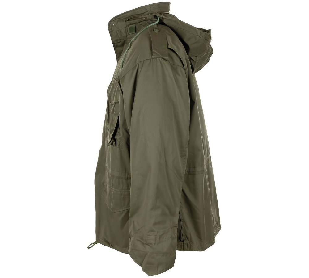 US Feldjacke M65 oliv m. auskn. Steppfutter