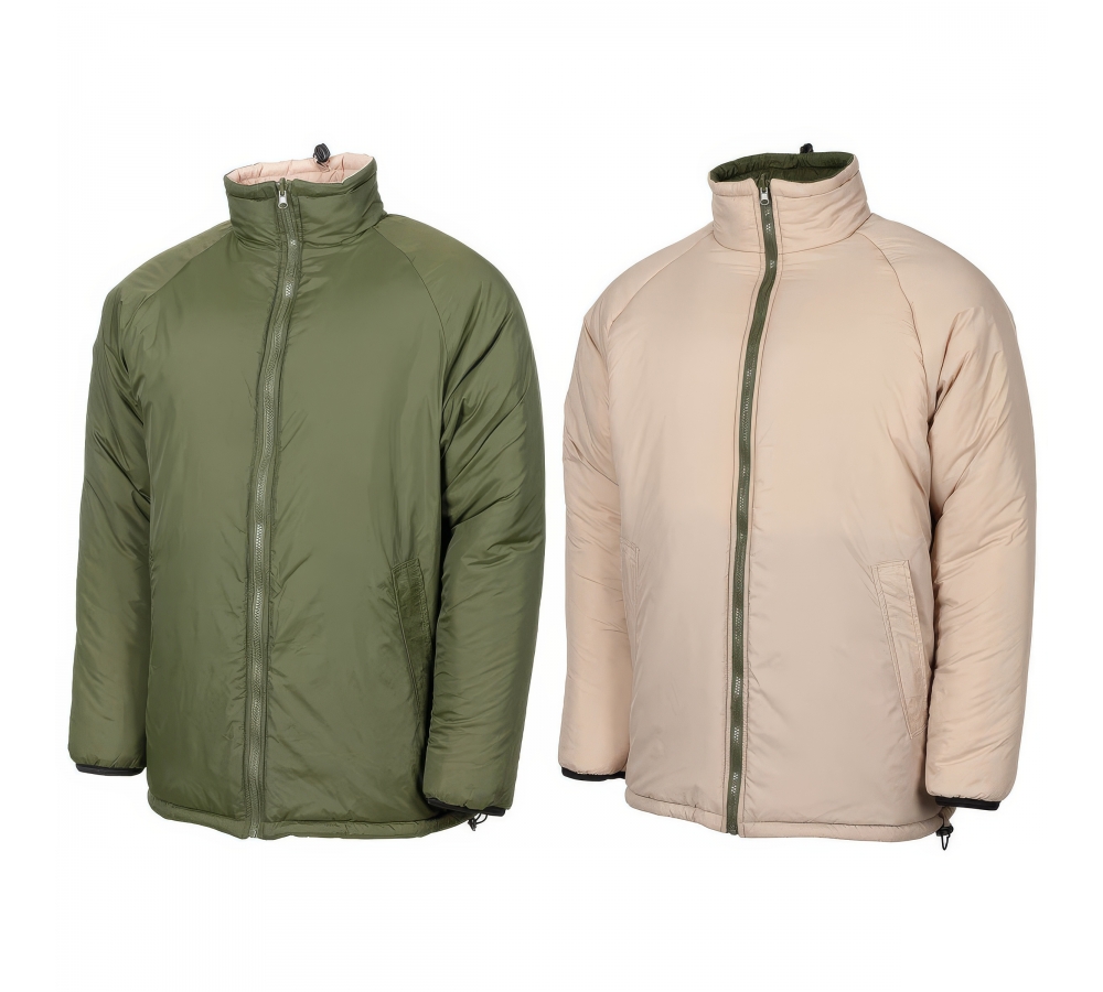 Chaqueta térmica GB reversible verde OD/caqui