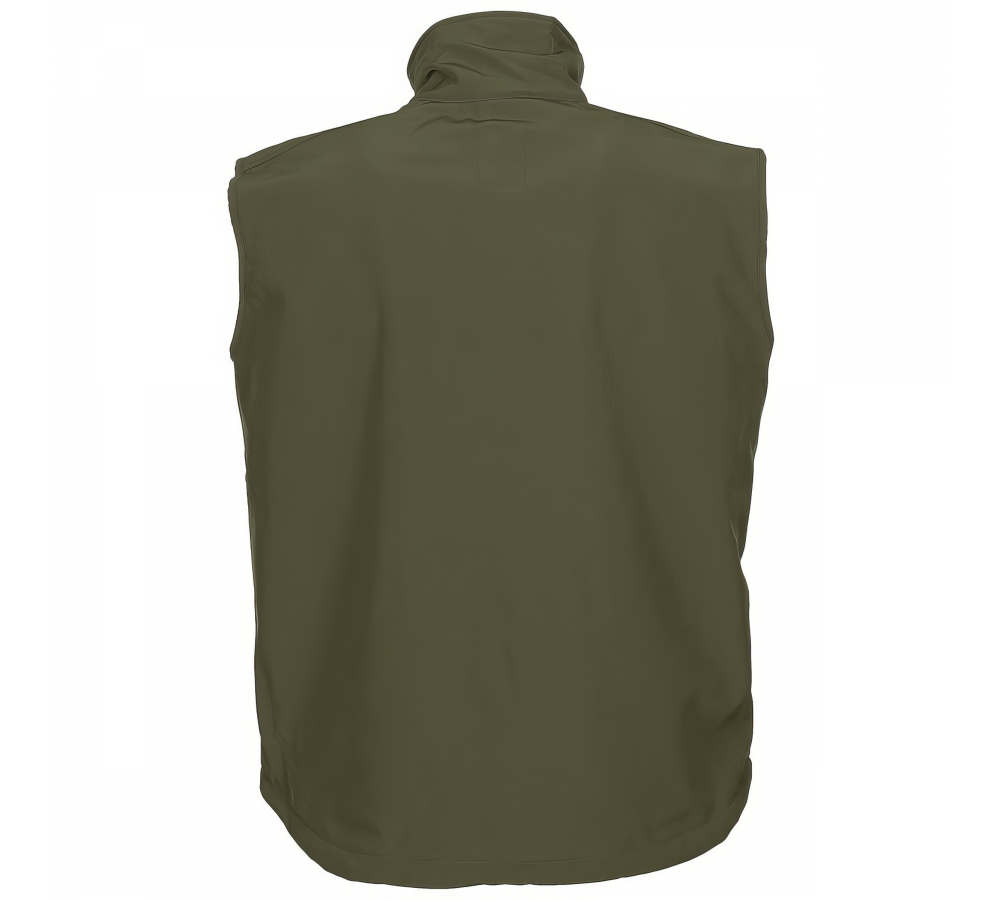 Softshell Weste "Allround" oliv