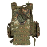 Weste "Ranger" div. Taschen flecktarn