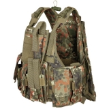 Weste "Ranger" div. Taschen flecktarn