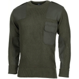 BW Pullover mit Brusttasche oliv