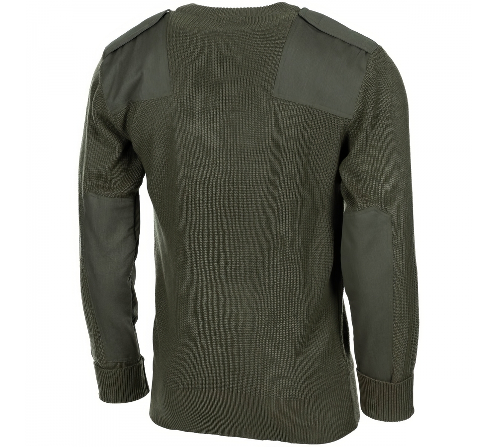 BW Pullover mit Brusttasche oliv
