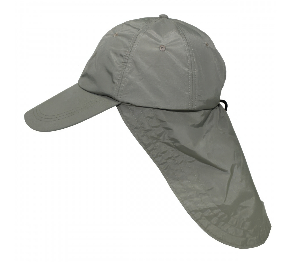 Cap "Sahara" oliv langer Nackenschutz