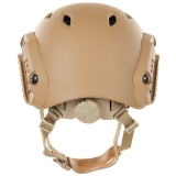 US Helm FAST-Fallschirmjäger coyote Rails ABS-Kunststoff