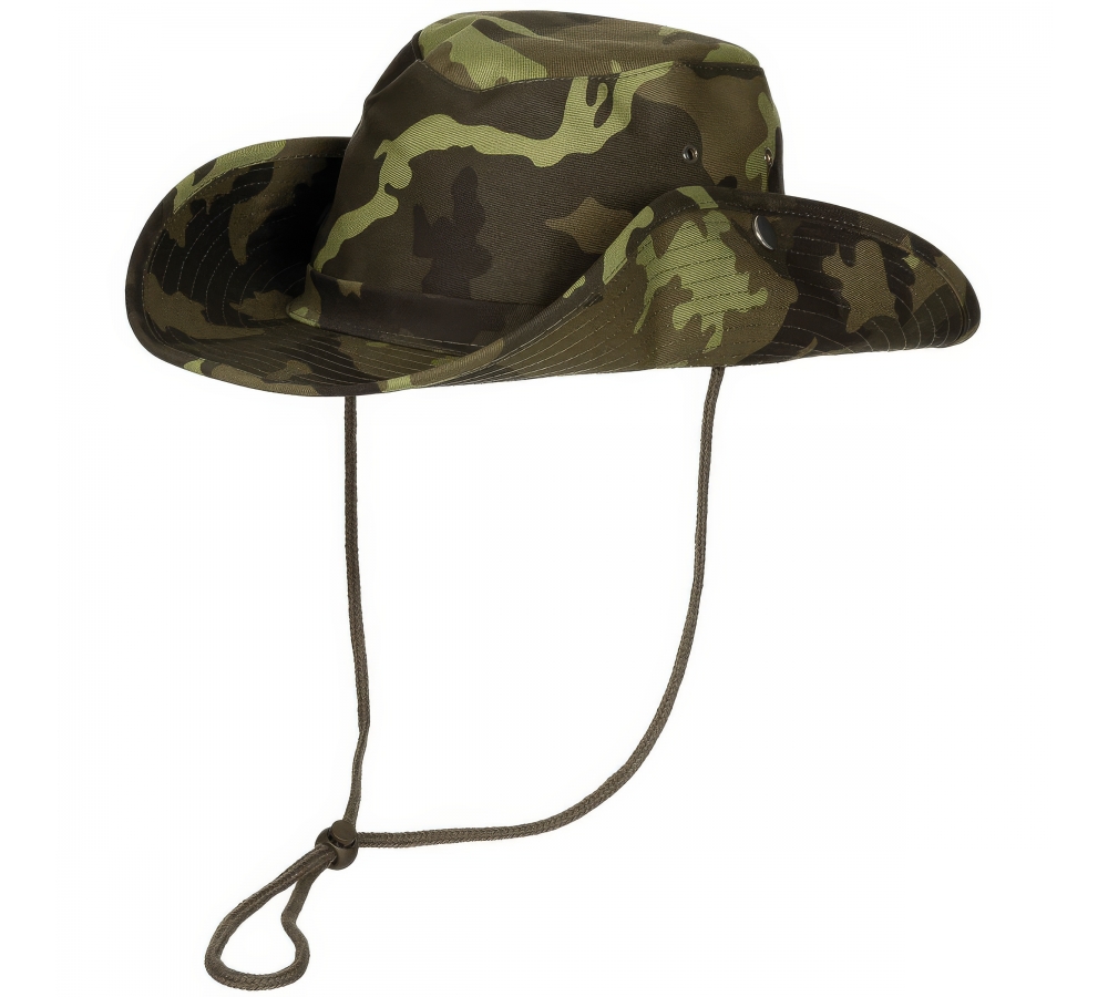 Buschhut M 95 CZ tarn mit Kinnband zum Hochstellen