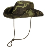 Buschhut M 95 CZ tarn mit Kinnband zum Hochstellen