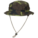 Brit. Buschhut mit Kinnband SF Boonie Rip Stop CZ tarn