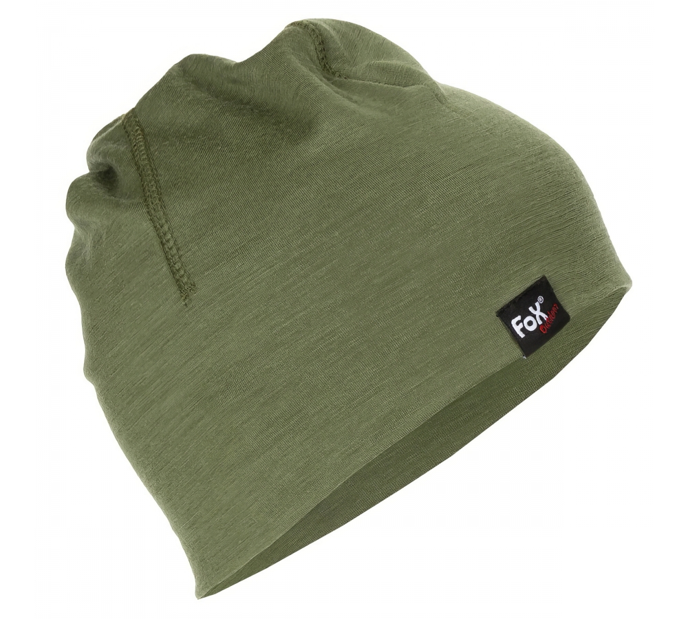 Beanie "Merino Lite" oliv
