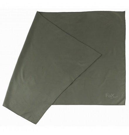 Cestovní ručník Quickdry z mikrovlákna OD zelený cca 130 x 80 cm