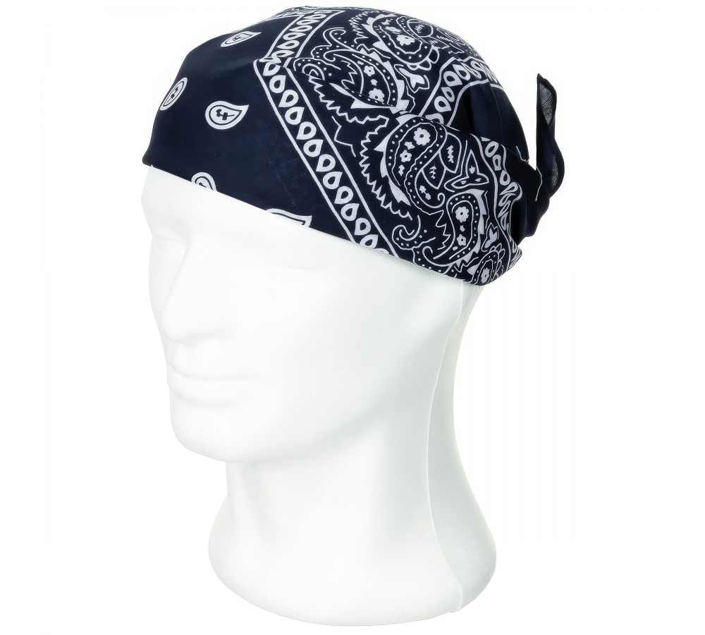 Bandana navyblau-weiß ca. 55 x 55 cm Baumwolle