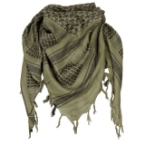 Halstuch "Shemagh" Supersoft oliv-schwarz