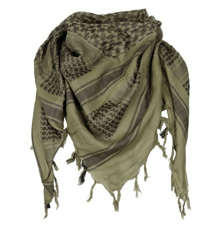 Halstuch "Shemagh" Supersoft oliv-schwarz