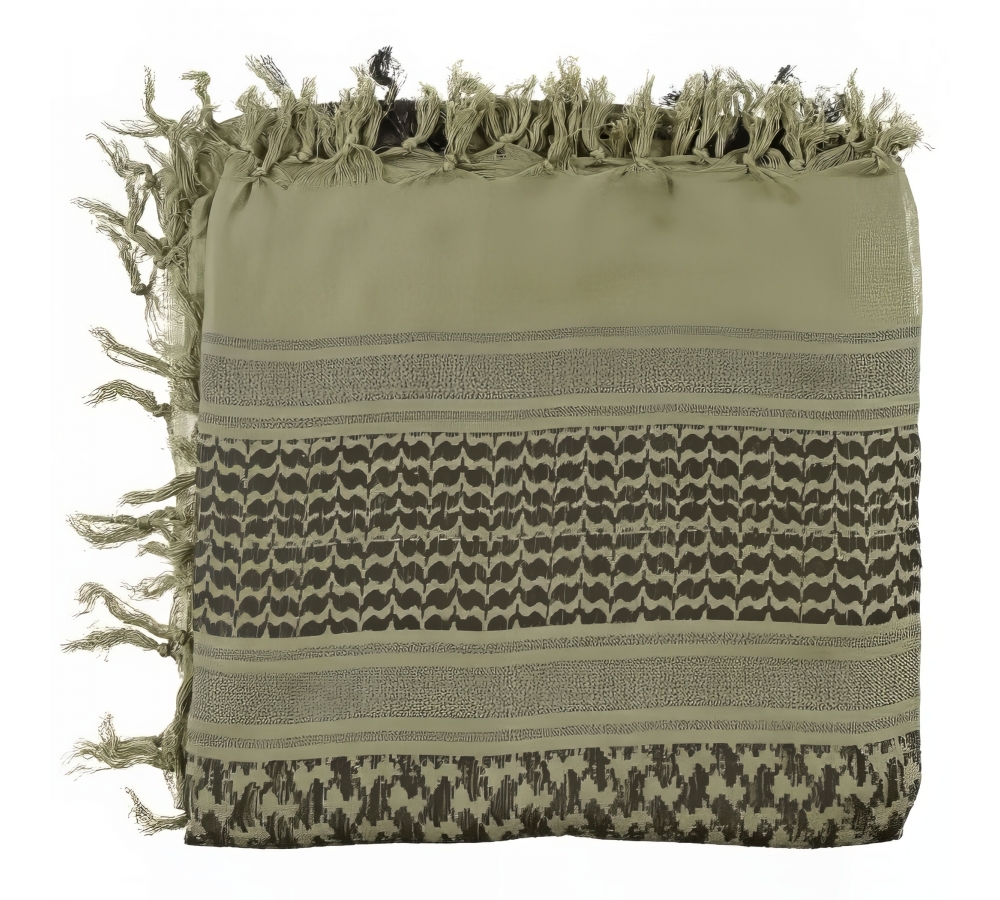 Halstuch "Shemagh" Supersoft oliv-schwarz