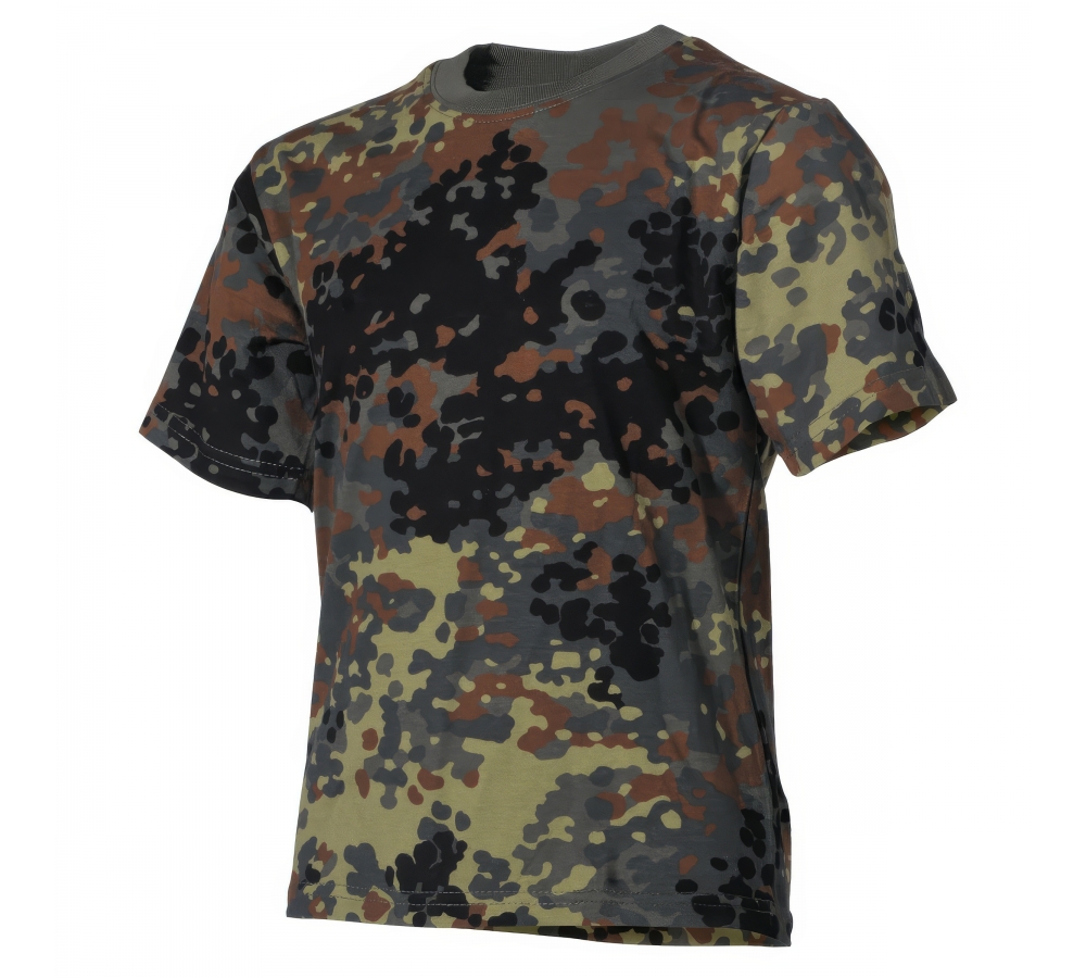 Kinder T-Shirt flecktarn halbarm 170 g/m²