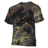 Kinder T-Shirt flecktarn halbarm 170 g/m²