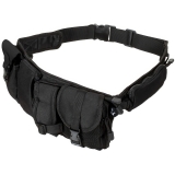 Hüftgurt mit 6 Taschen ca. 55 cm schwarz