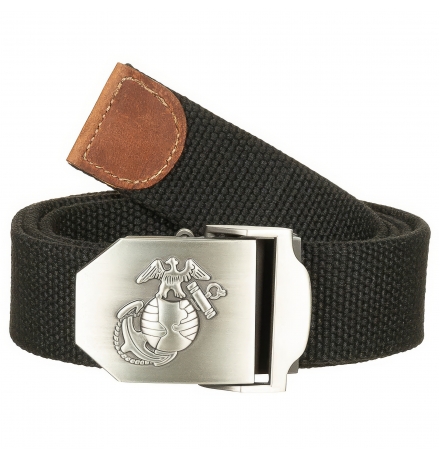 Opasek USMC Web cca 4 cm černý