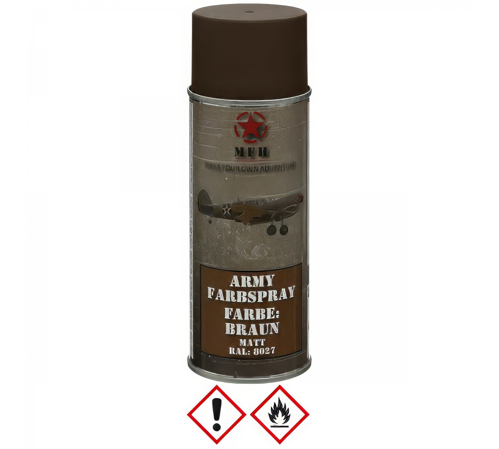 Army Farbspray BRAUN matt 400 ml