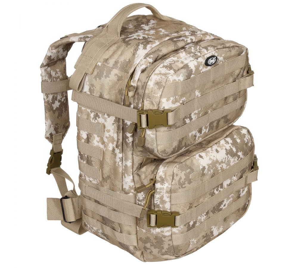 US Backpack Assault II vegetato desert