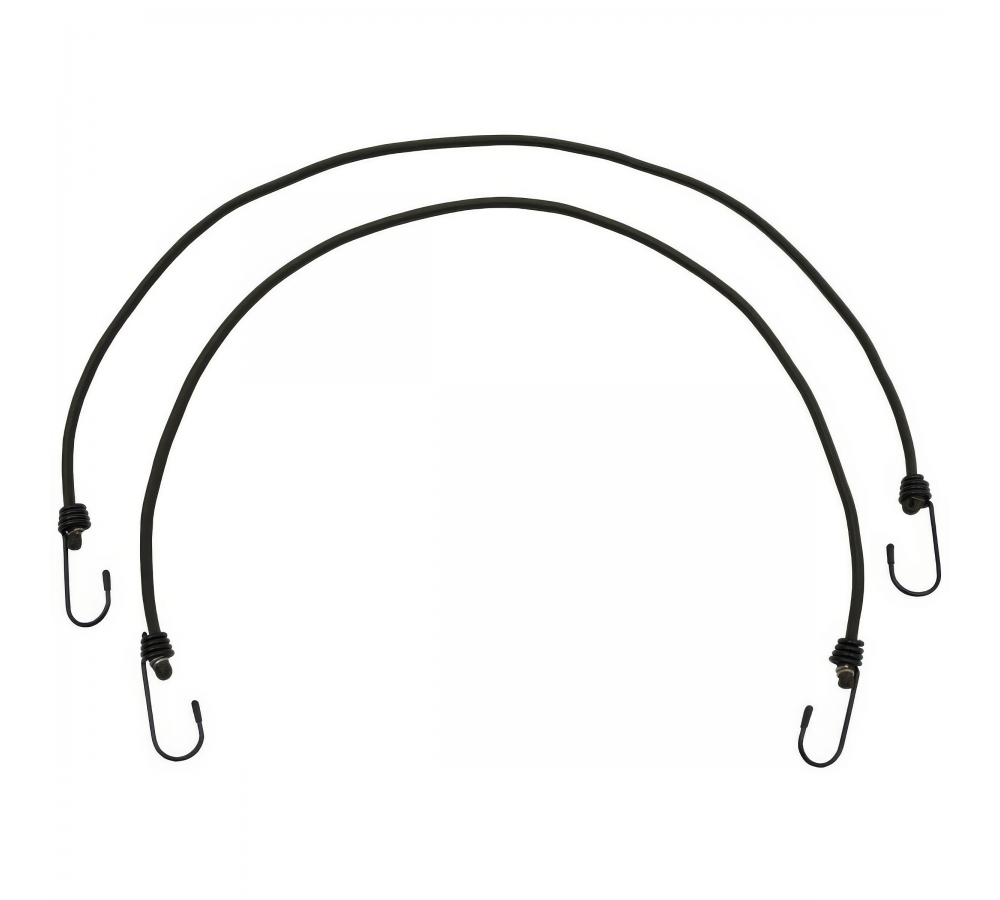 Espansore 75 cm con gancio 6 mm oliva confezione da 2