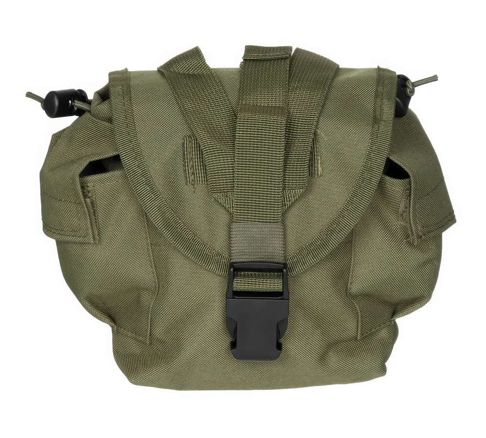 Trinkflaschen Tasche "MOLLE" oliv