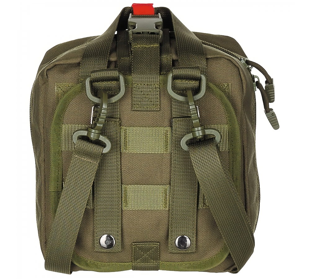 Pouch First Aid large "MOLLE IFAK" OD green