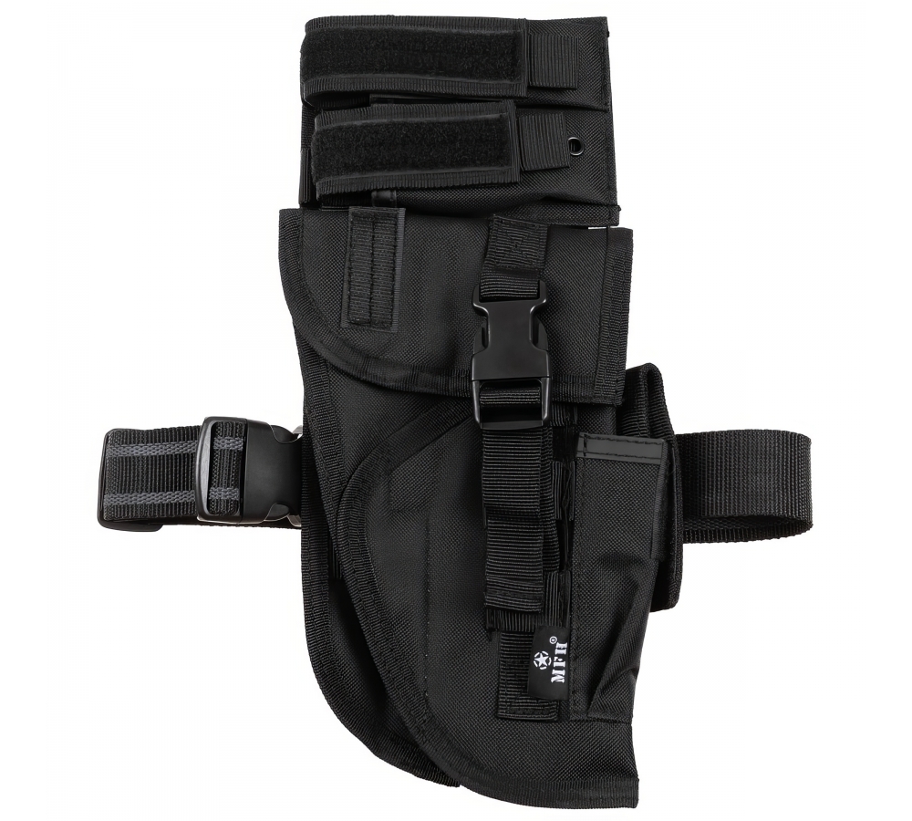 Leg Holster black "Tactical" right