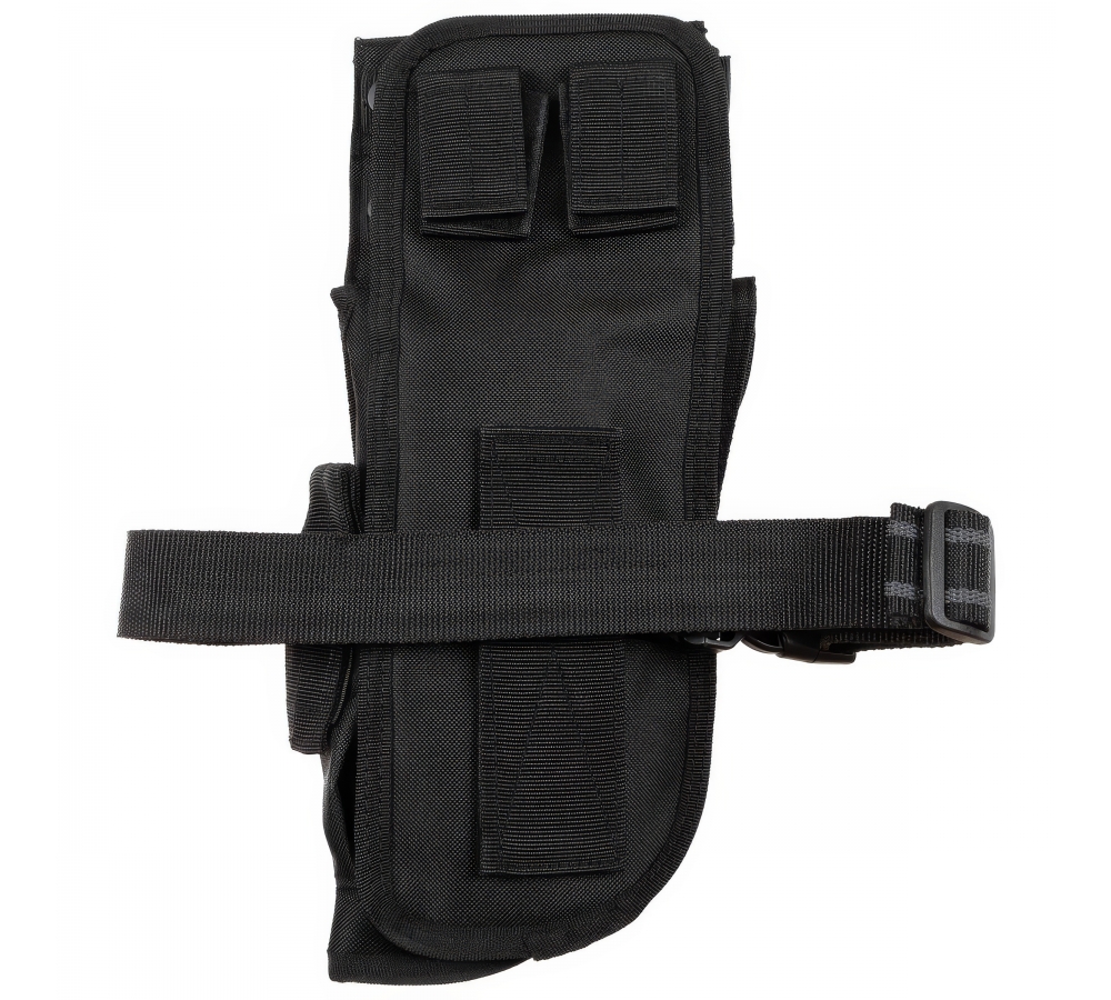 Leg Holster black "Tactical" right