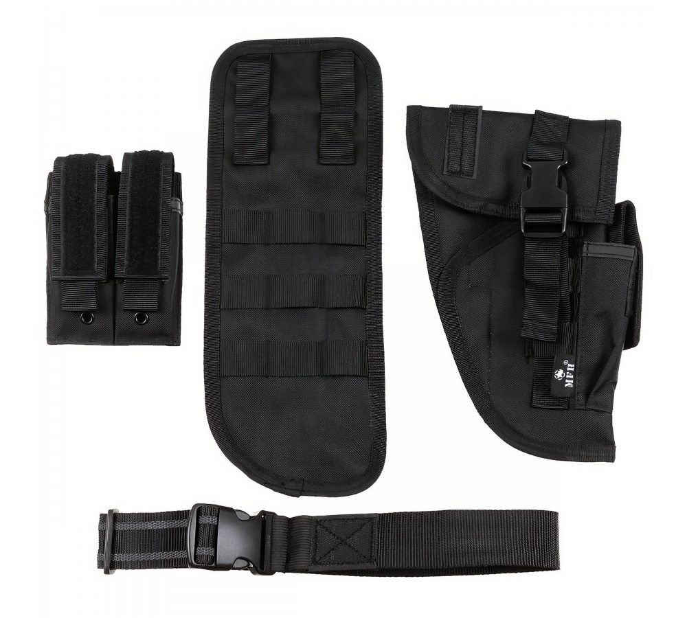 Leg Holster black "Tactical" right