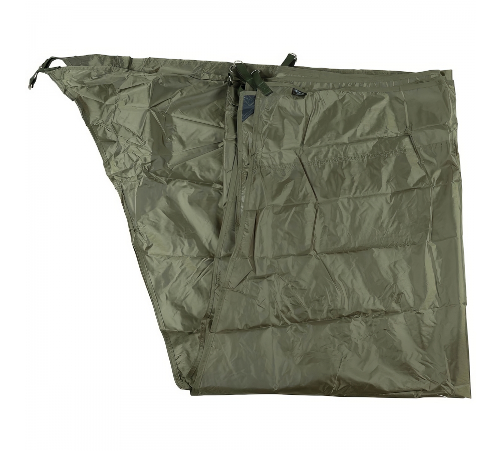 Plane "Hexagon-Tarp" oliv ca. 340 x 310 cm