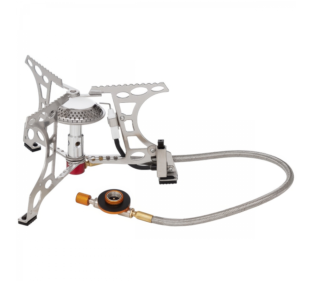 Camping Stove foldable with tube and Piezo ignition