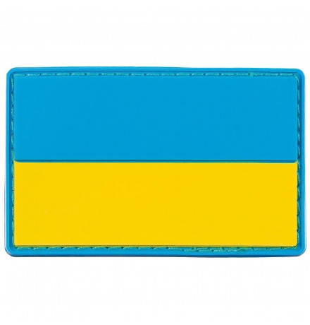Klettabzeichen Ukraine 3D ca. 8 x 5 cm