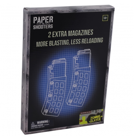 PAPER SHOOTERS Bausatz Magazin "Zombie" 2er Pack