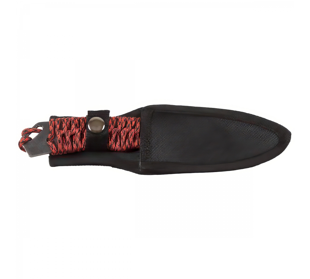 Knife "Redrope" large wrapped handle sheath