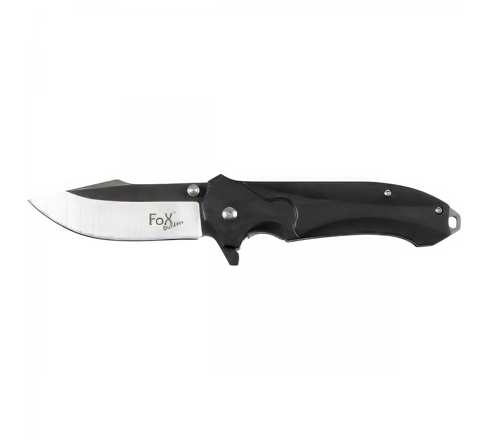 Klappmesser "Urban G10", Flipper, Glasbrecher, Glattschliff – FoxOutdoor