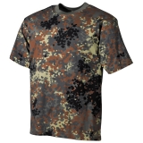 US T-Shirt short-sleeved flecktarn 170 g/m²
