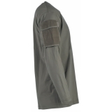 Maglia US a maniche lunghe, oliva, con tasche sulle maniche, MFH