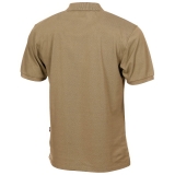 Polo chemise patte de boutonnage coyote