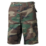 Bermudas BDU poches latérales woodland