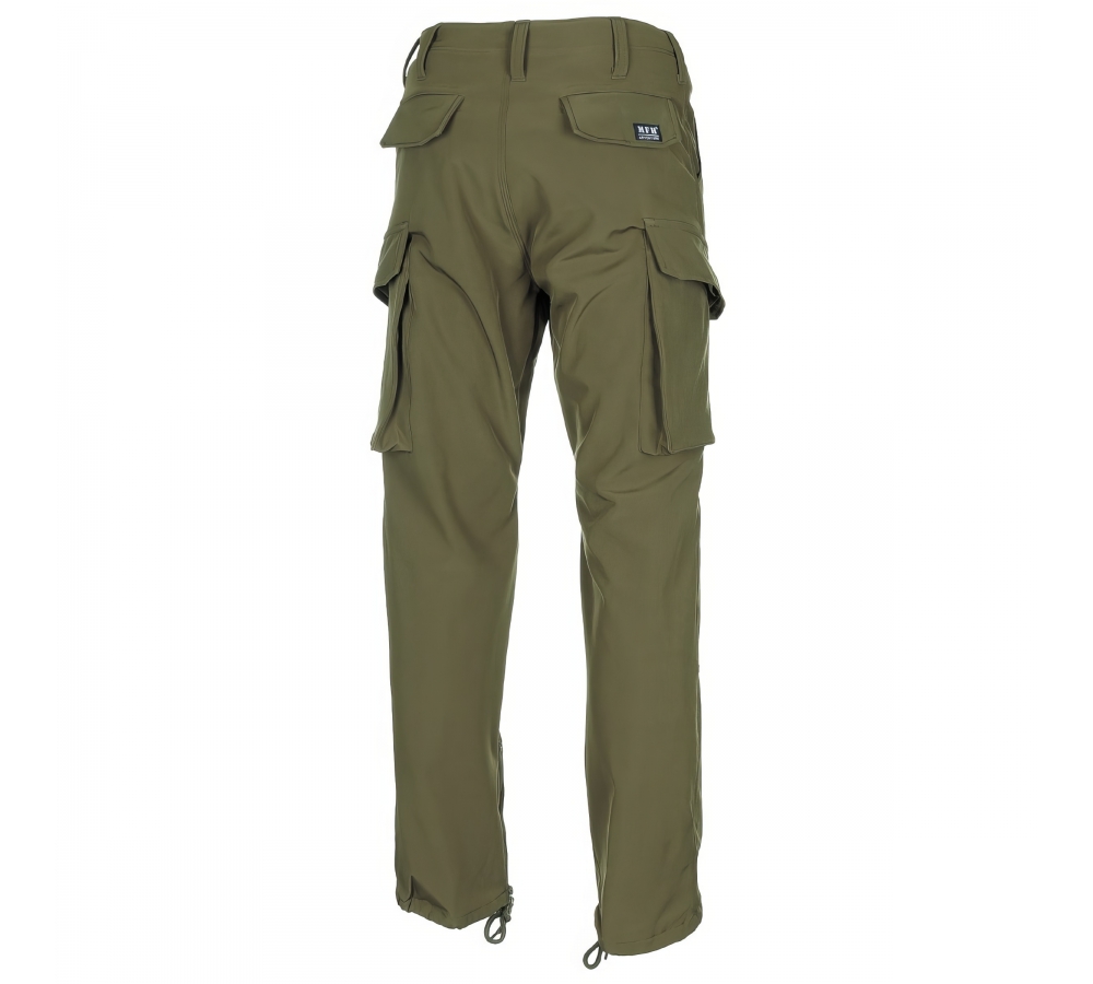 Pantalon Softshell Allround vert OD
