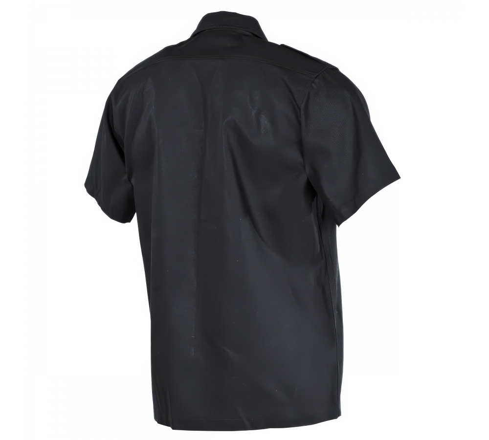US Hemd kurzarm schwarz