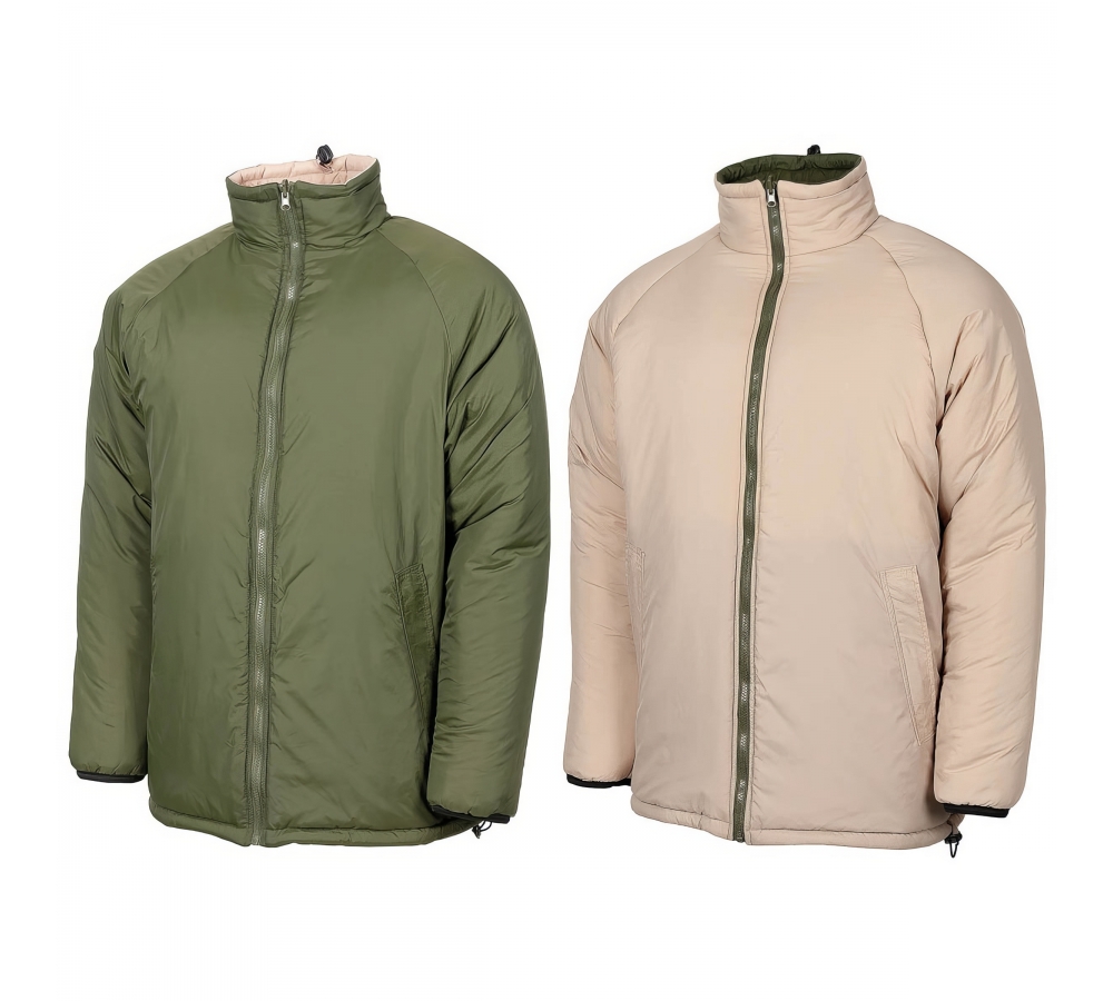 Chaqueta térmica GB reversible verde OD/kaki tallas grandes