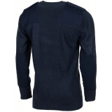 BW Pullover mit Brusttasche blau