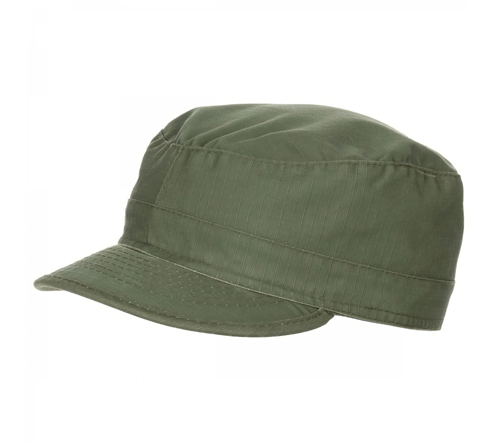 US BDU Feldmütze Rip Stop oliv-stonewashed