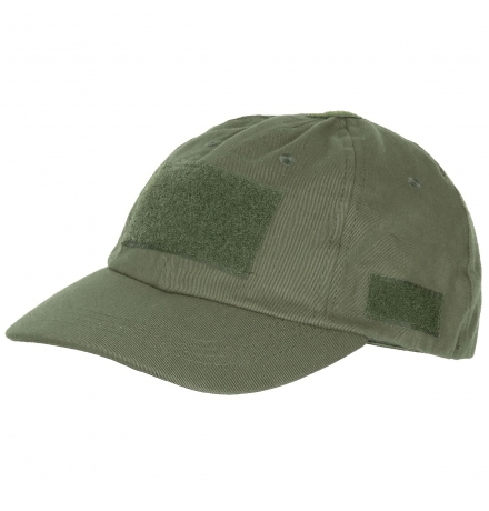 Einsatz-Cap mit Klett oliv